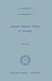 Edmund Husserl's Theory of Meaning (eBook, PDF)