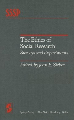 Cover The Ethics of Social Research (eBook, PDF)