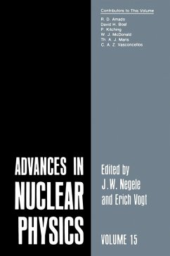 Advances in Nuclear Physics (eBook, PDF) - Negele, J. W.