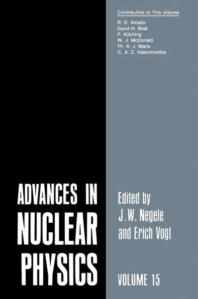 Advances in Nuclear Physics (eBook, PDF) Advances in Nuclear Physics (eBook, PDF)
