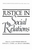 Justice in Social Relations (eBook, PDF)