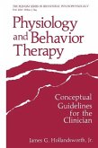 Physiology and Behavior Therapy (eBook, PDF)