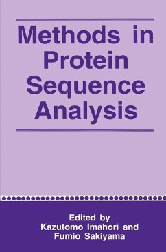 Methods in Protein Sequence Analysis (eBook, PDF)