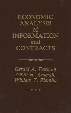 Economic Analysis of Information and Contracts (eBook, PDF)