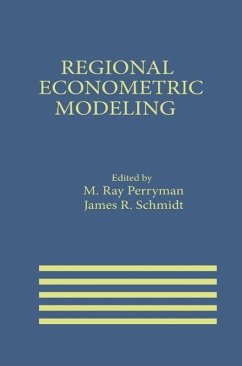 Cover Regional Econometric Modeling (eBook, PDF)
