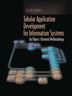 Tabular Application Development for Information Systems (eBook, PDF) - Damij, Talib