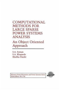 Cover Computational Methods for Large Sparse Power Systems Analysis (eBook, PDF)