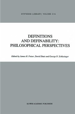 Cover Definitions and Definability: Philosophical Perspectives (eBook, PDF)