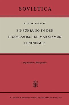 Einführung in den Jugoslawischen Marxismus-Leninismus (eBook, PDF) - Vrtacic, L.