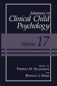 Cover Advances in Clinical Child Psychology (eBook, PDF)