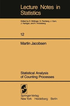 Statistical Analysis of Counting Processes (eBook, PDF) - Jacobsen, M.