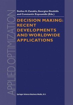 Decision Making: Recent Developments and Worldwide Applications (eBook, PDF)
