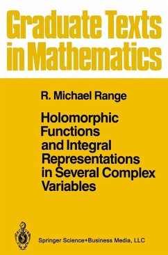 Holomorphic Functions and Integral Representations in Several Complex Variables (eBook, PDF) - Range, R. Michael