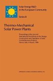 Thermo-Mechanical Solar Power Plants (eBook, PDF)