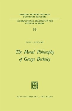 The Moral Philosophy of George Berkeley (eBook, PDF) - Olscamp, Paul J.