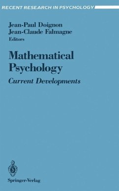 Cover Mathematical Psychology (eBook, PDF)