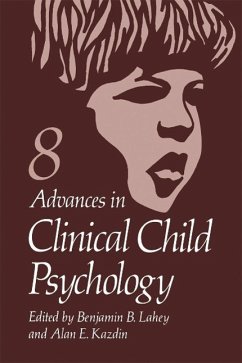 Cover Advances in Clinical Child Psychology (eBook, PDF)