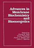 Advances in Membrane Biochemistry and Bioenergetics (eBook, PDF)