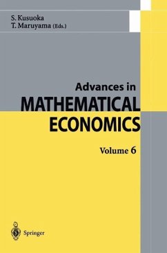 Advances in Mathematical Economics (eBook, PDF) - Kusuoka, Shigeo; Maruyama, Toru