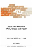 Behavioral Medicine: Work, Stress and Health (eBook, PDF)