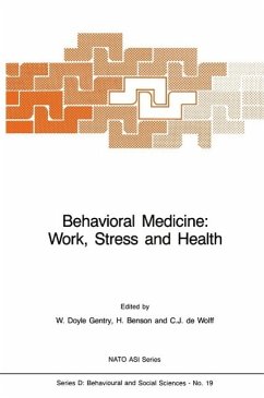 Behavioral Medicine: Work, Stress and Health (eBook, PDF)