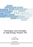 Techniques and Concepts of High-Energy Physics VIII (eBook, PDF)