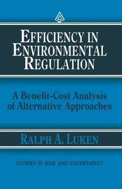 Efficiency in Environmental Regulation (eBook, PDF) - Luken, Ralph A.