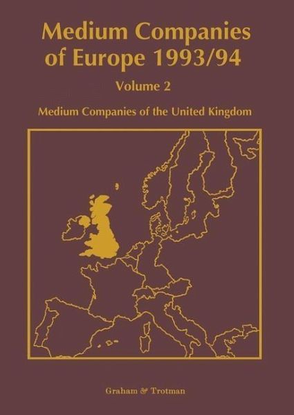 Medium Companies of Europe 1993/94 (eBook, PDF)