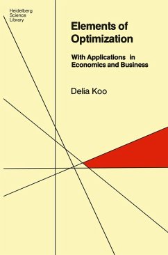 Elements of Optimization (eBook, PDF) - Koo, Delia