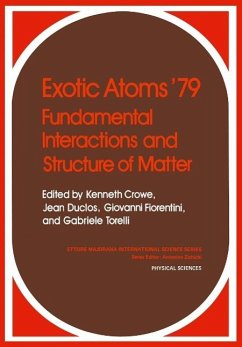 Cover Exotic Atoms '79 Fundamental Interactions and Structure of Matter (eBook, PDF)