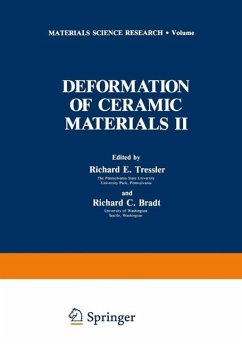 Cover Deformation of Ceramic Materials II (eBook, PDF)