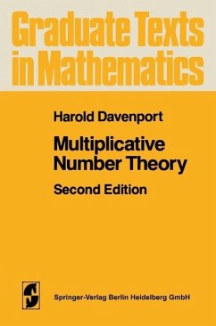 Multiplicative Number Theory (eBook, PDF) - Davenport, H.