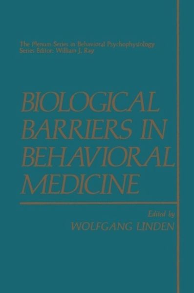 Biological Barriers in Behavioral Medicine (eBook, PDF)