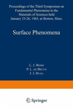 Surface Phenomena (eBook, PDF) - Bonis, Laszlo J. President; Hausner, Henry Herman