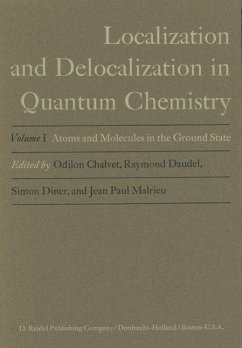 Atoms and Molecules in the Ground State (eBook, PDF) - Chalvet, Odilon; Daudel, Raymond; Diner, Simon; Malrieu, Jean Paul