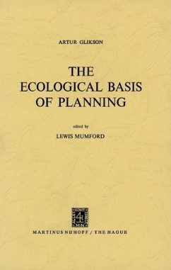 The Ecological Basis of Planning (eBook, PDF) - Glikson, A.
