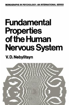 Fundamental Properties of the Human Nervous System (eBook, PDF) - Nebylitsyn, V.