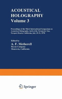 Cover Acoustical Holography (eBook, PDF)