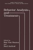 Behavior Analysis and Treatment (eBook, PDF)