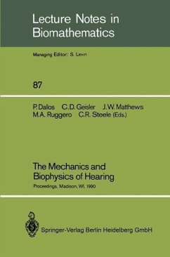 Cover The Mechanics and Biophysics of Hearing (eBook, PDF)