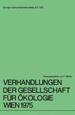 Verhandlungen der Gesellschaft für Ökologie Wien 1975 (eBook, PDF)