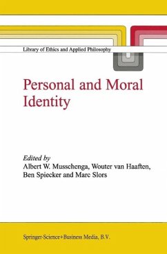 Personal and Moral Identity (eBook, PDF)