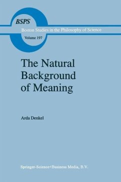 The Natural Background of Meaning (eBook, PDF) - Denkel, A.