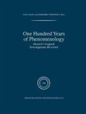 One Hundred Years of Phenomenology (eBook, PDF)