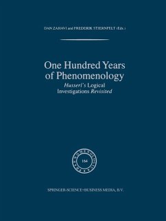 Cover One Hundred Years of Phenomenology (eBook, PDF)