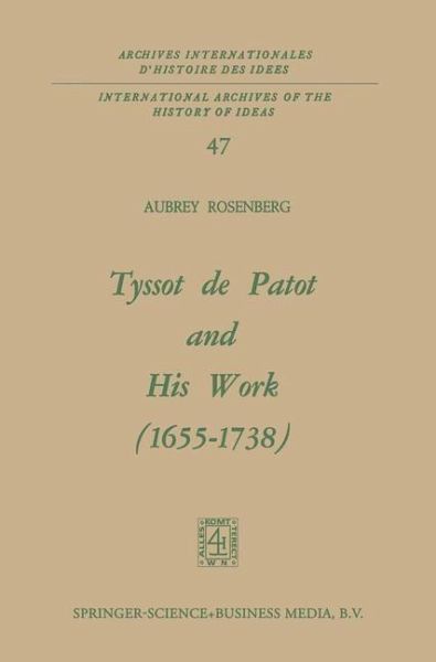 Tyssot de Patot and His Work 1655-1738 (eBook, PDF)