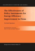 The Effectiveness of Policy Instruments for Energy-Efficiency Improvement in Firms (eBook, PDF)