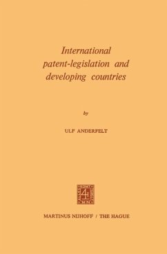 International Patent-Legislation and Developing Countries (eBook, PDF) - Anderfelt, Ulf