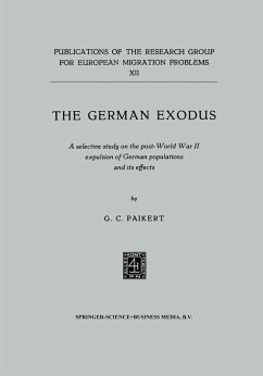 The German exodus (eBook, PDF) - Paikert, G. C.