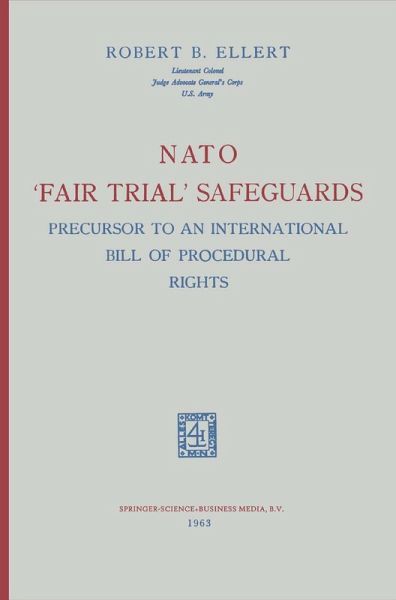 NATO 'Fair Trial' Safeguards: Precursor to an International Bill of Procedural Rights (eBook, PDF)